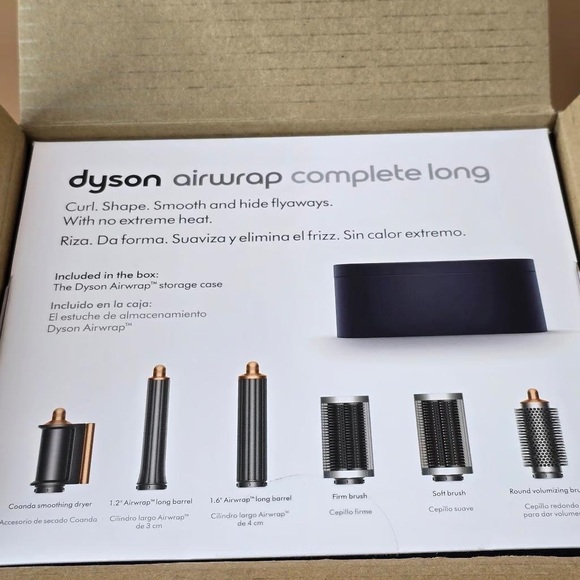 New Dyson airwrap complete long black/gold. - Picture 7 of 11